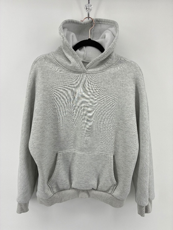 Other - Grey Lightweight Hoodie Minimalist Streetwear Y2K